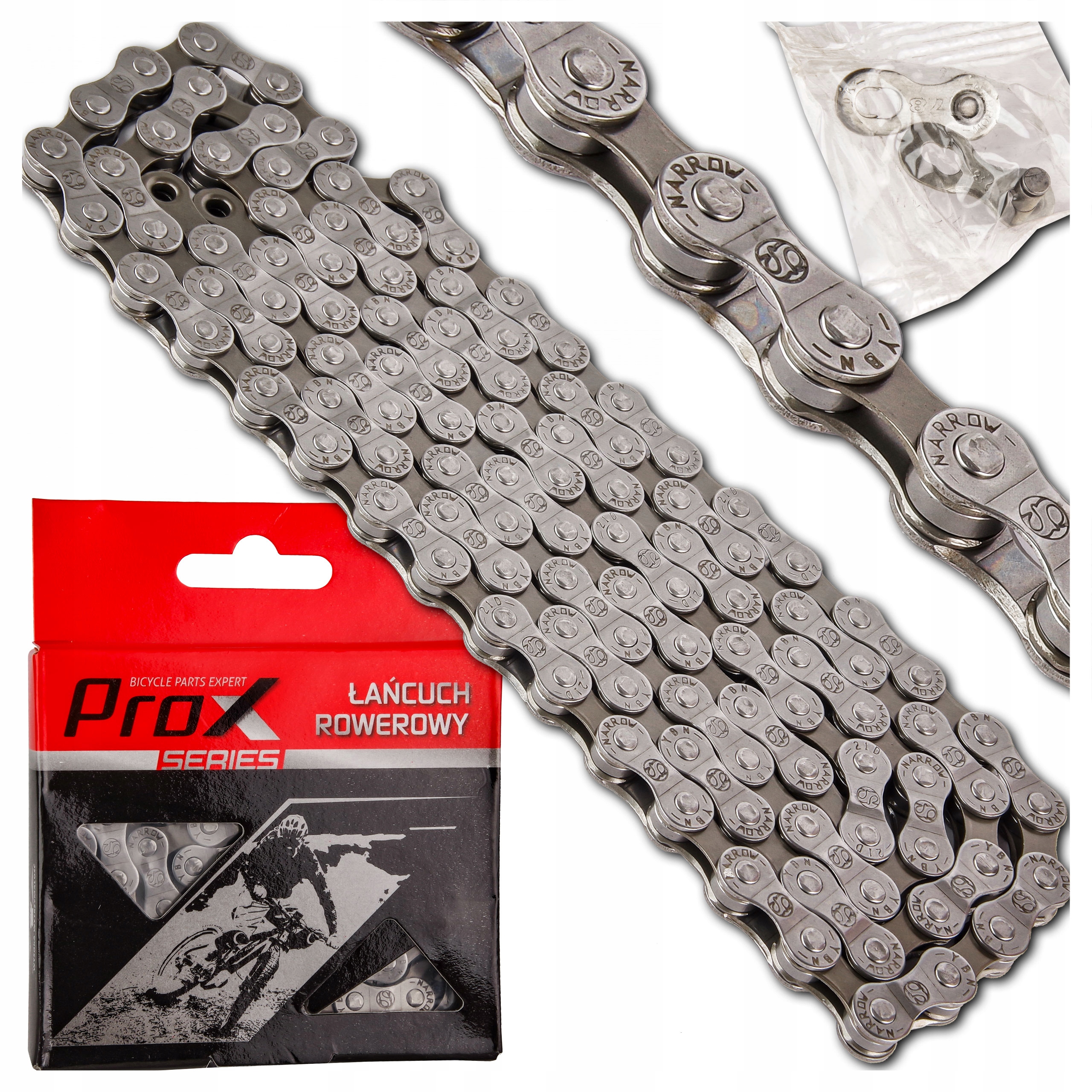

Łańcuch Prox S8 7/8 Rzędów 116 Ogniw Spinka