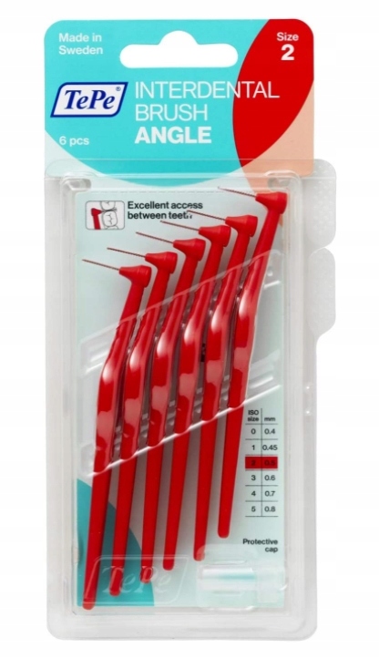 

TePe, Szczoteczki międzyzębowe, 0,5 mm, roz.2 6szt