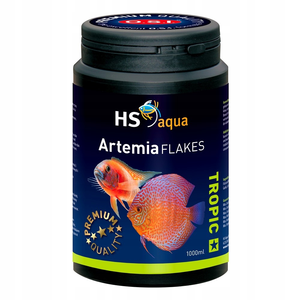 Hs Aqua Artemia Flakes 1000 ML pokarm dla ryb (0030206)