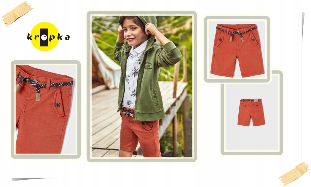 CEGŁA - KRÓTKIE SPODENKI 3265 MAYORAL 92 cm