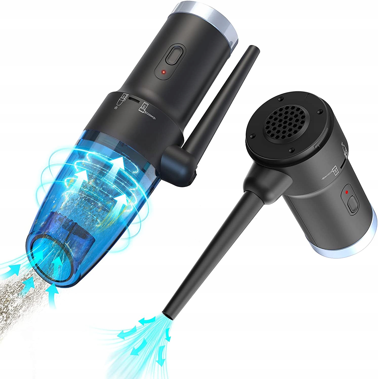 НЕБОЛЬШОЙ АВТОМОБИЛЬНЫЙ ПЫЛЕСОС РУЧНОЙ АККУМУЛЯТОРНЫЙ