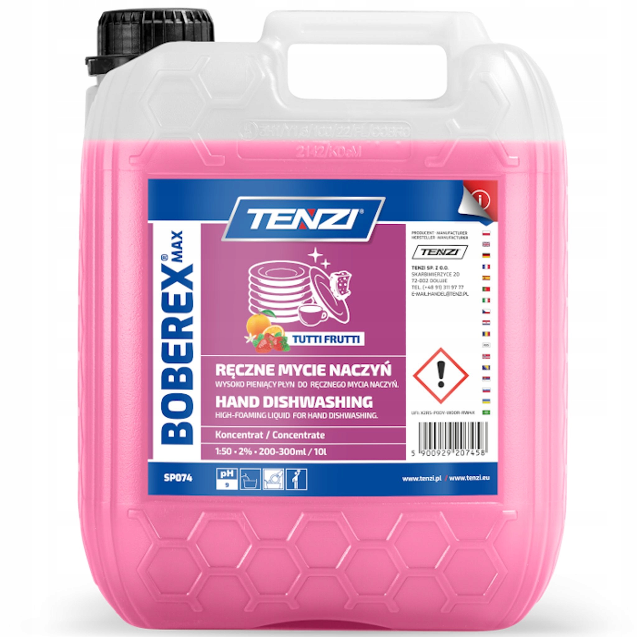 Levně Tenzi Boberex Max Tutti Frutti 5 L