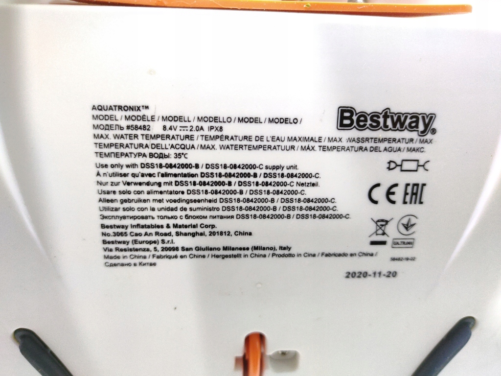 Automatyczny Odkurzacz basenowy Bestway Aquatronix 58482 Producent Bestway