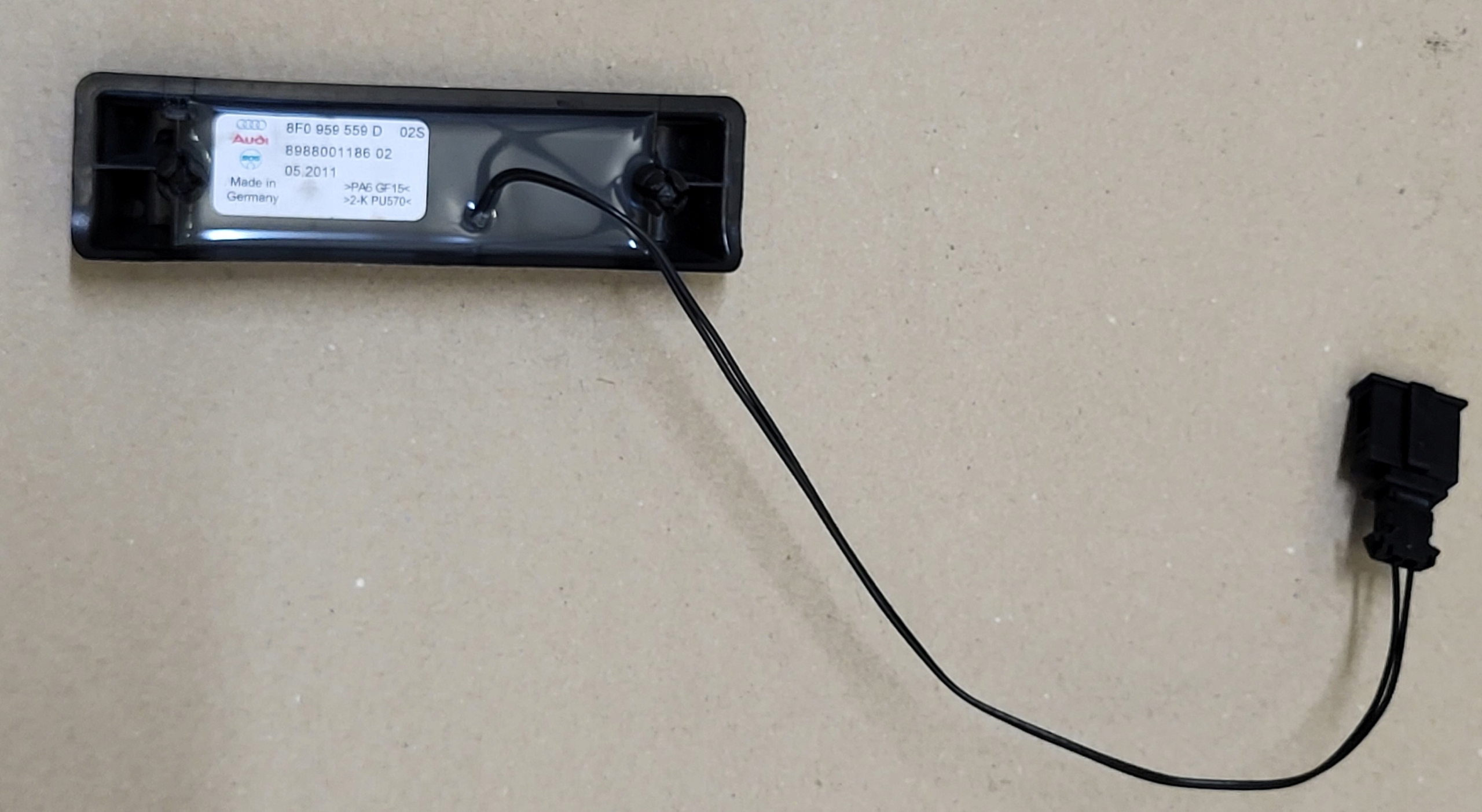 sensor roofs switch AUDI A5 8F CABRIO KABRIOLET OE 8F0959559D