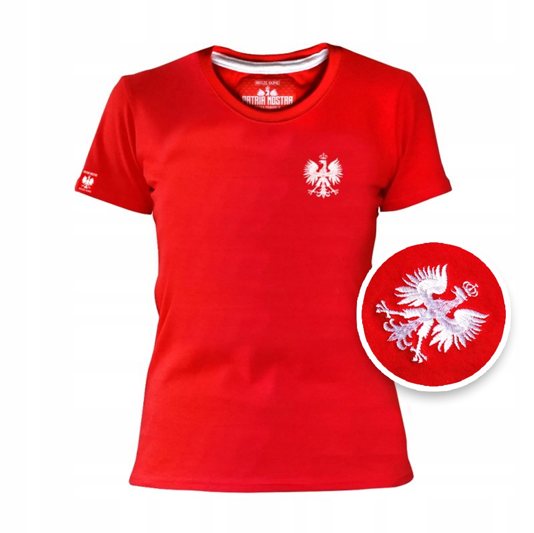 T-shirt Reprezentacja Polski Damski mecz z orłem