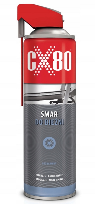 CX80 Smar silikonowy do bieżni 500ml duospray