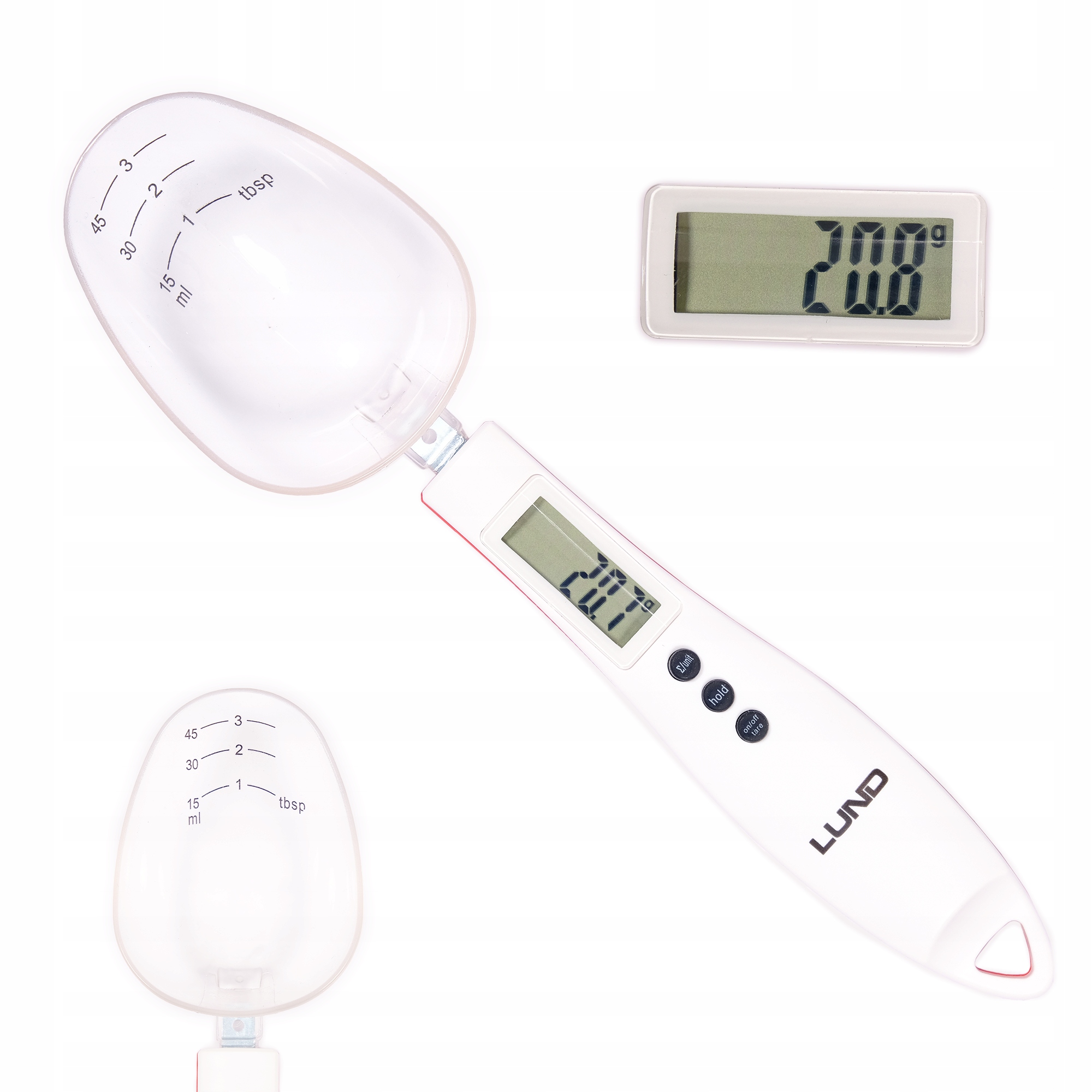 

Waga Kuchenna Łyżka Miarka Precyzyjna 75ml LCD