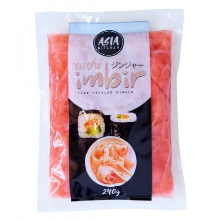 

Imbir marynowany różowy w saszetce 240 g