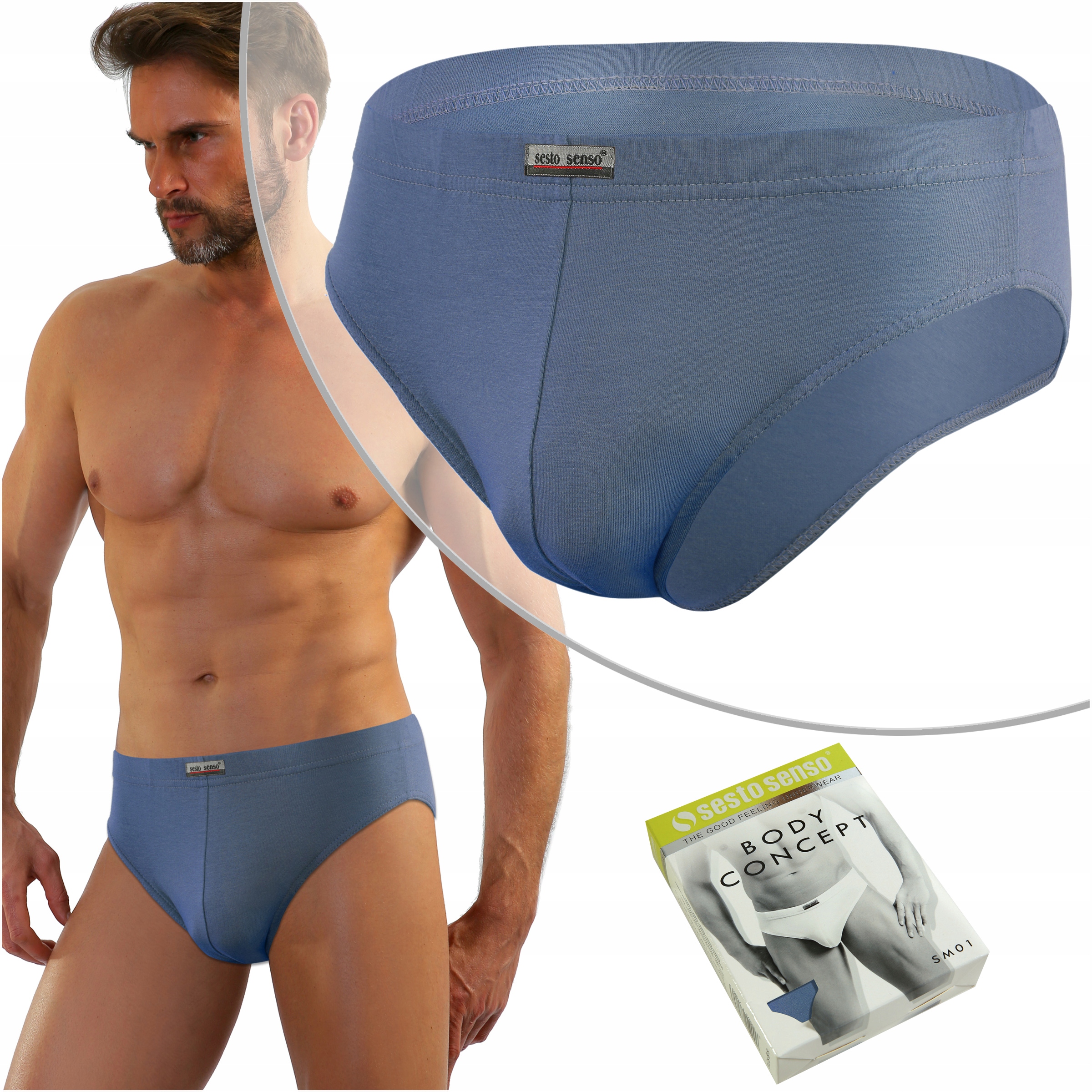 

antyalergiczne Slipy majtki Męskie oddychające