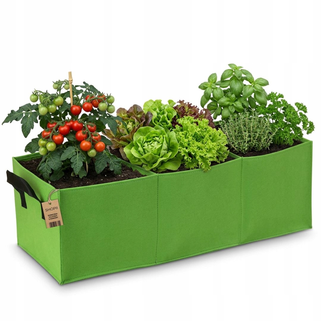 DONICZKA FILCOWA MATERIAŁOWA DO SADZENIA ROŚLIN WARZYW OGRODOWA 90X30 DUŻA