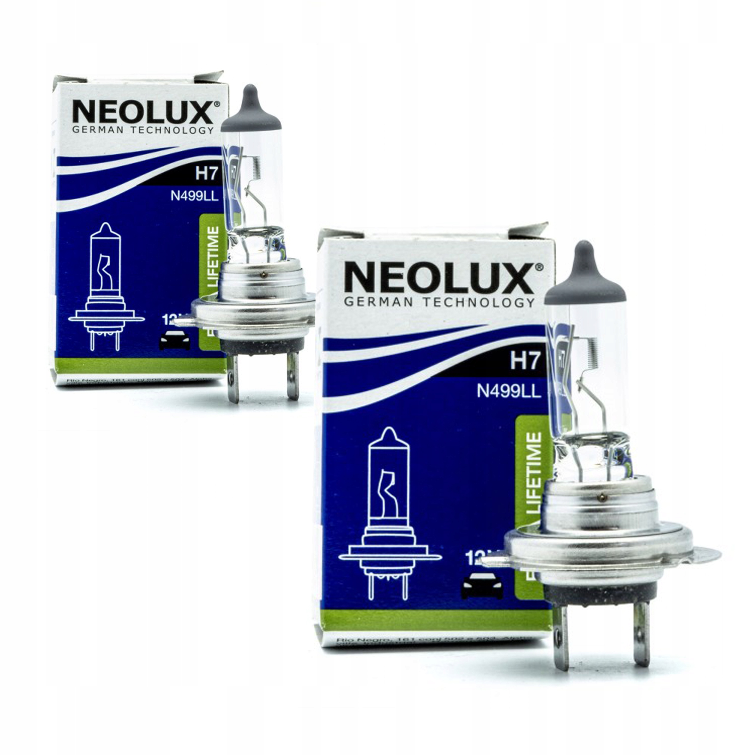 

Żarówki H7 12V 55W Extra Lifetime Neolux 2 sztuki