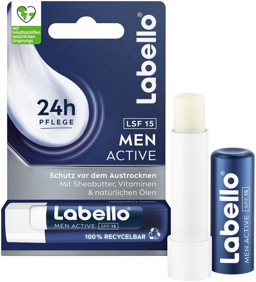 Labello Men Active Spf 15 Péče O Rty 4