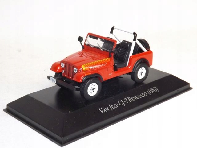 Jep CJ-7 Renegado 1:43 DeA Mexico