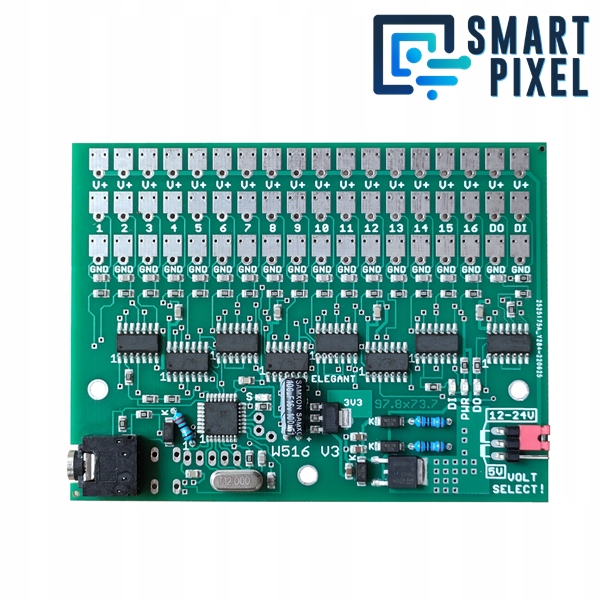 Digitálny rozdeľovač SmartPixel SW516 pre Led matice – 16 výstupov