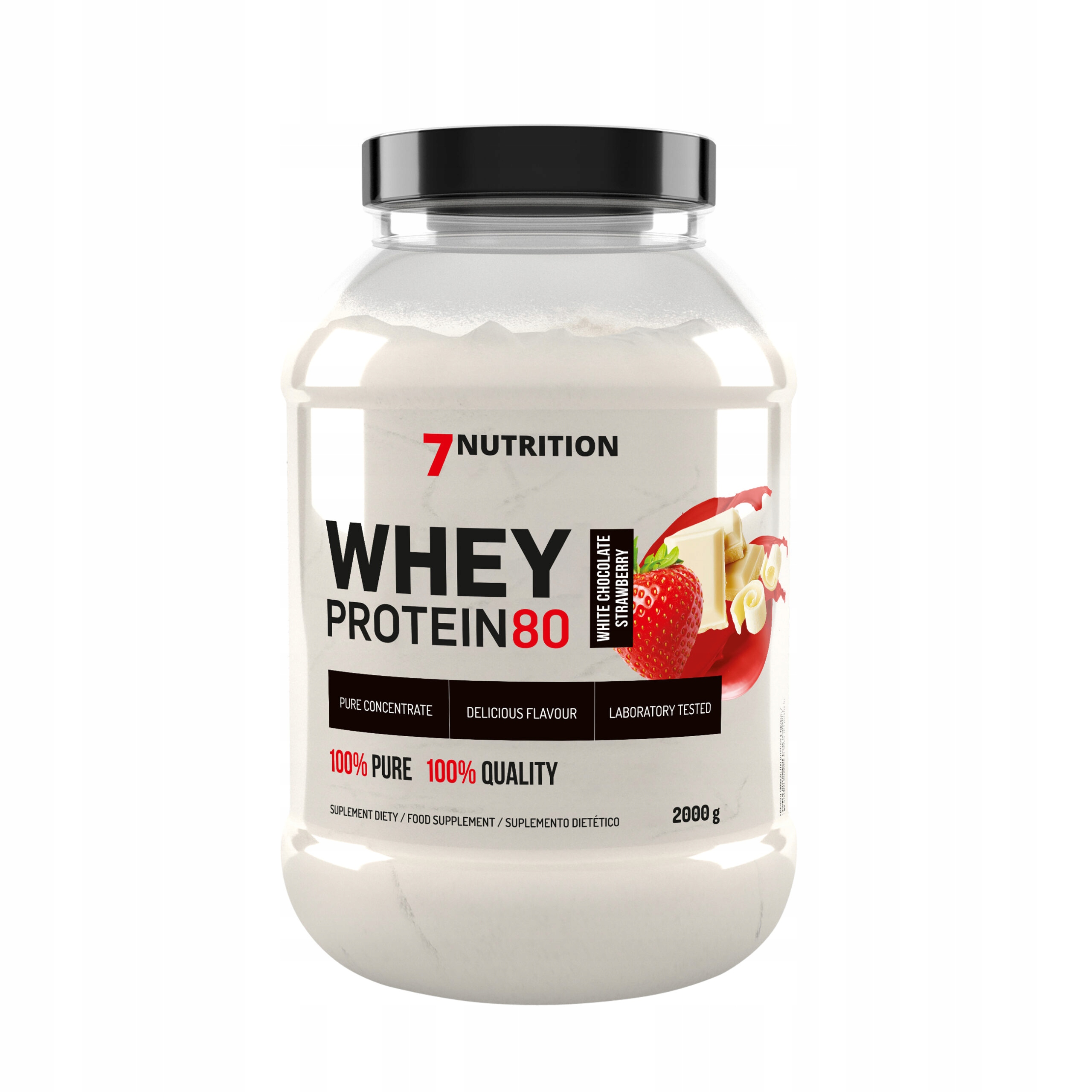 7NUTRITION Whey Protein 80 2000 g Wpc Protein
