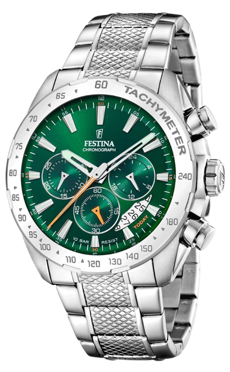 Pánské Hodinky Festina Timeless Chronograph 20668/3 (45 mm)