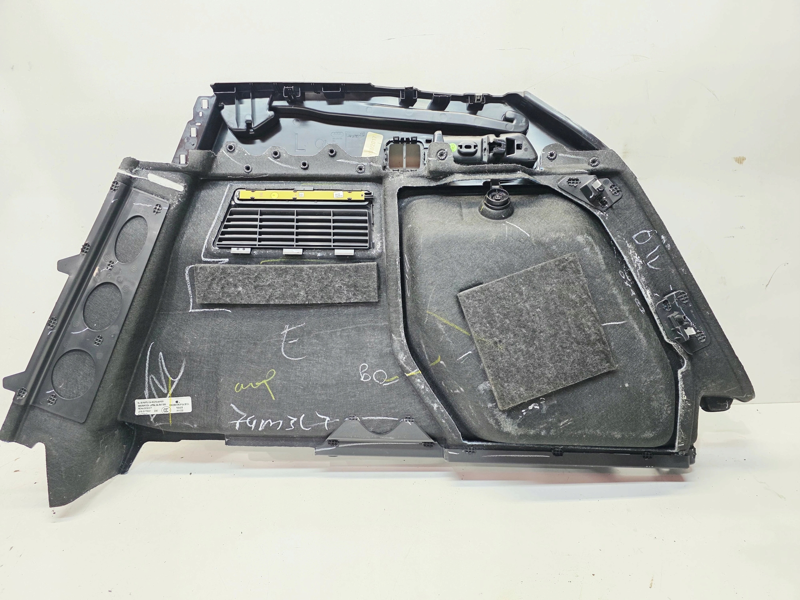 boot upholstery left rear part AUDI Q5 FY 80A863879AM HCK