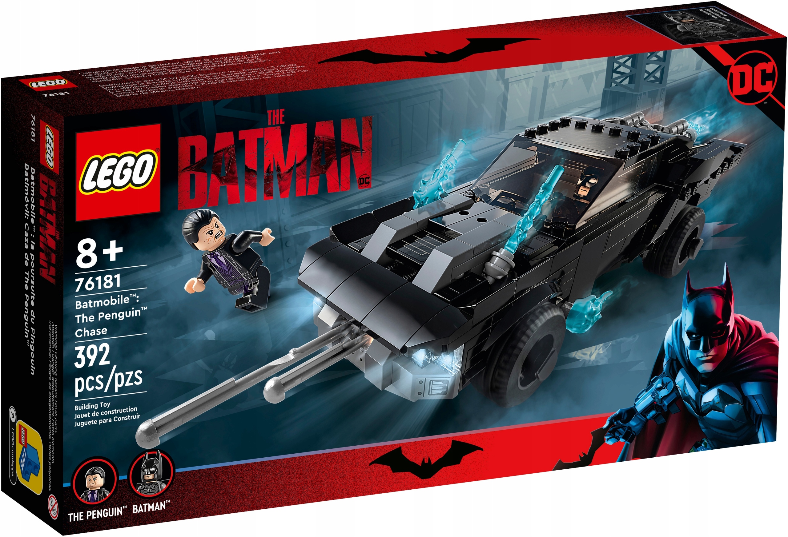 

Lego Heroes Batmobil: pościg za Pingwinem