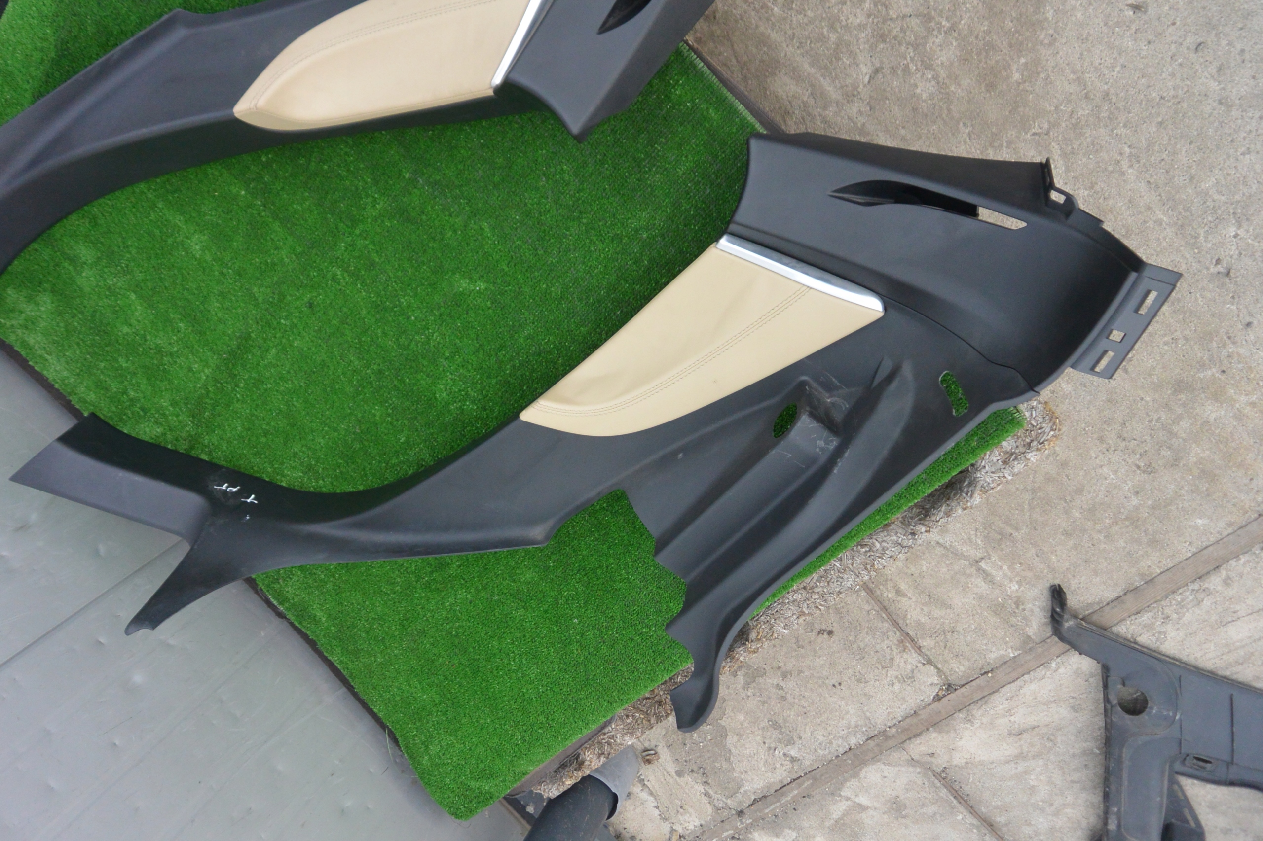 fedél fedél Küszöb far KPL TESLA MODEL S 12-16