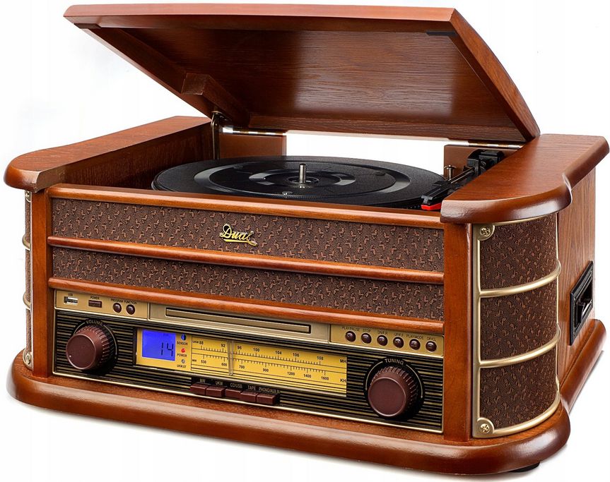 Gramofon Retro Dual Č. 4 CD Mp3 Usb Retro Pilot