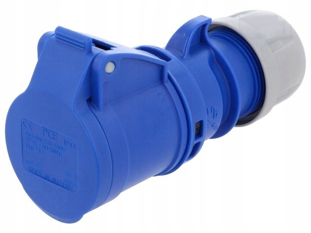 Gniazdo przenośne siłowe GP163 16A 3P 230V 6h IP44 Marka Pce