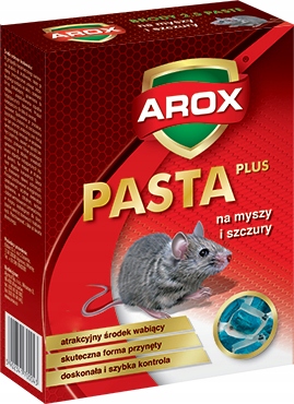 

Trutka Na Myszy I Szczury Silna Pasta Arox 150g