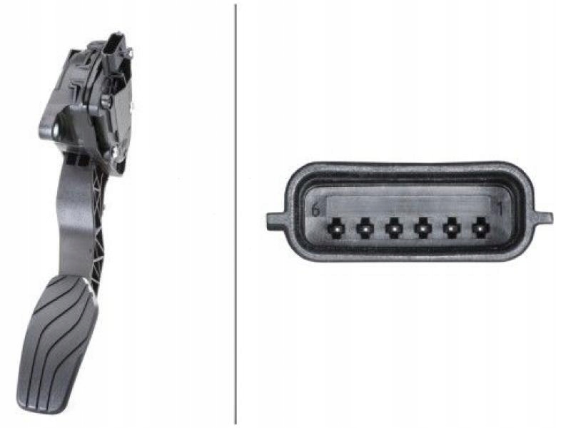 6PV 009 - ПЕДАЛЬ АКСЕЛЕРАТОРА NISSAN QASHQAI 1 6DCI 13-