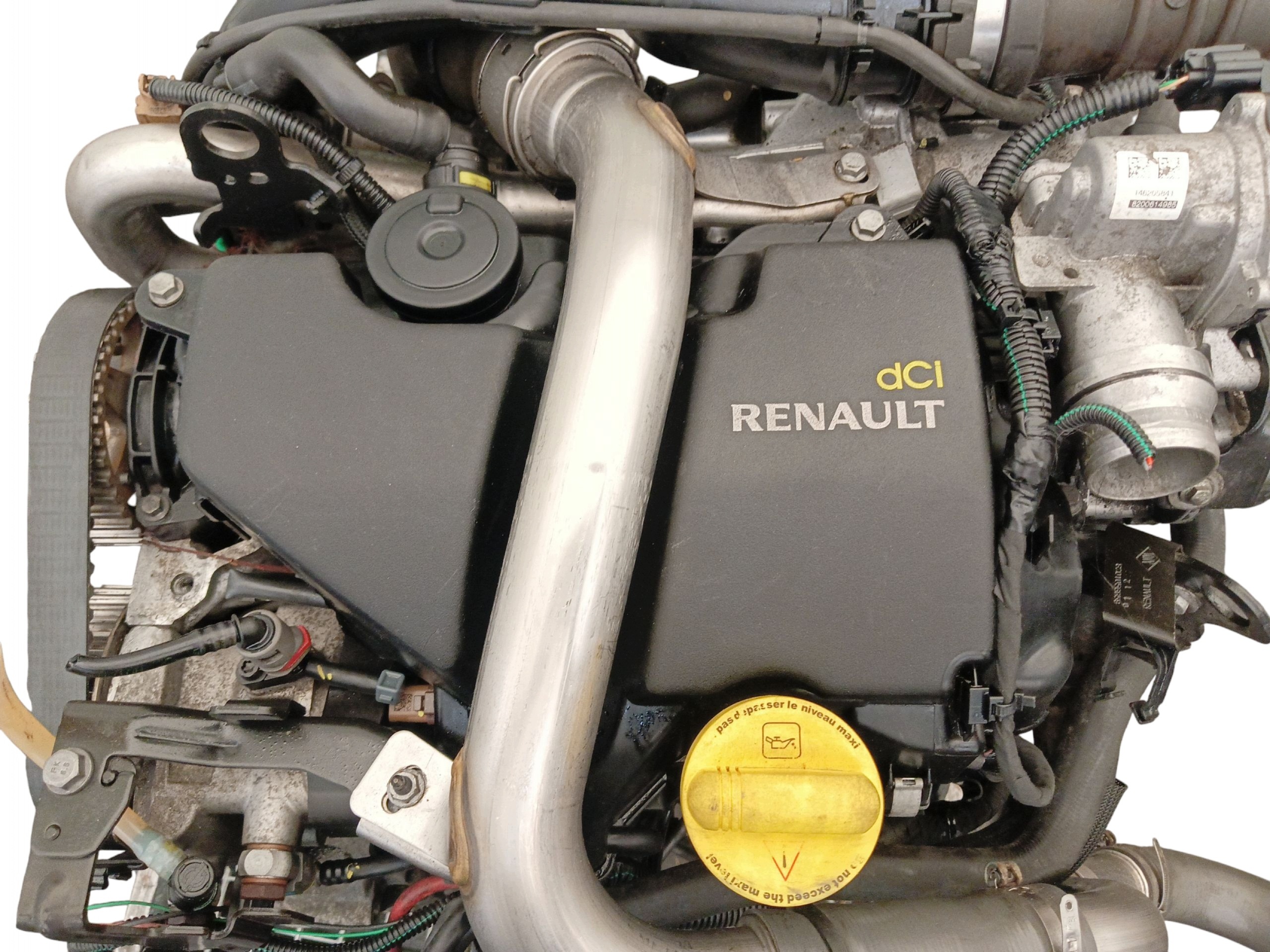 engine complete RENAULT TWINGO II 1.5 DCI 75KM 55kW K9KP820 202 TYS