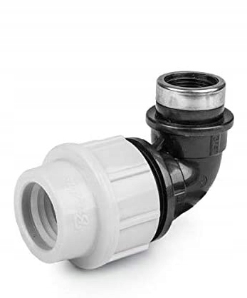 KOLANKO Z TWORZYWA MDPE/PE 32mm 3/4'' GW