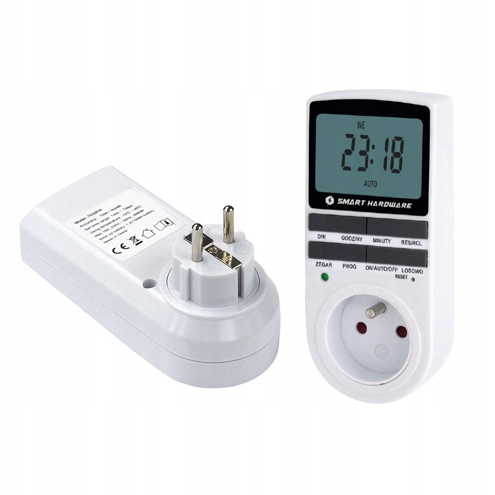 Programator czasowy Smart Hardware TE02FR-SH EAN (GTIN) 5904063879250