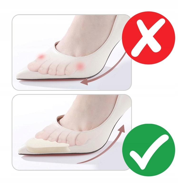 PIANKOWE WYPEŁNIACZE DO BUTÓW SZPILEK MOKASYNÓW Cechy dodatkowe oddychające