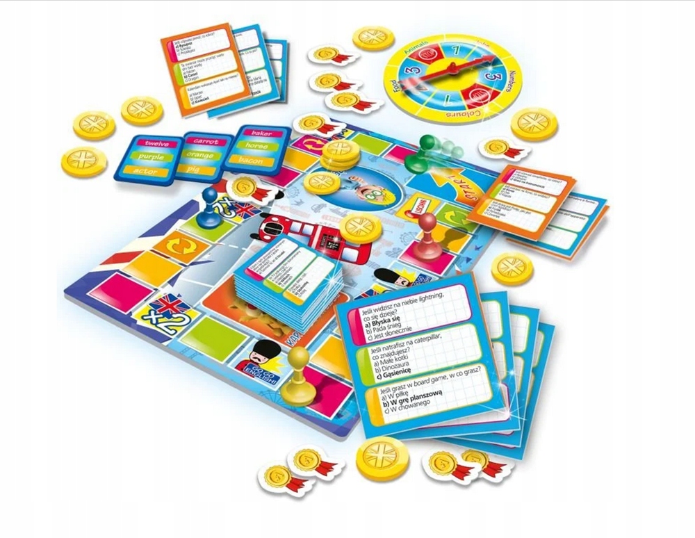 Lisciani Quiz Język Angielki Mały Geniusz Typ Dodatek