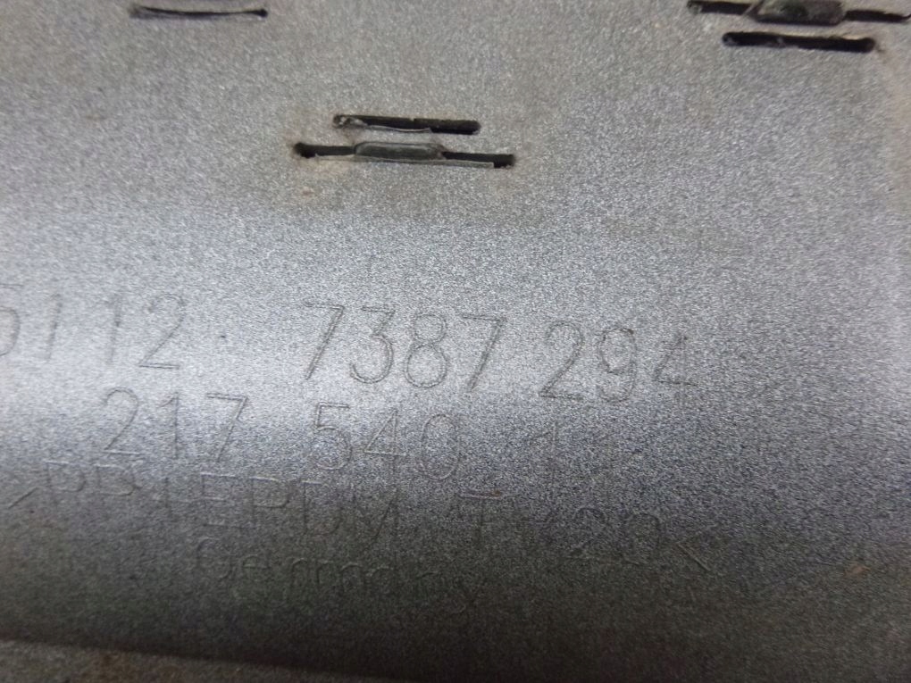 BMW 5 G30 sedan bumper rear