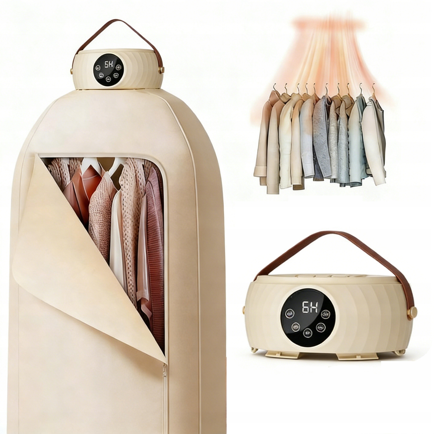 Levně Elektrická Sušák Na Prádlo Sušák Skládací Sušák Přenosná 650 W