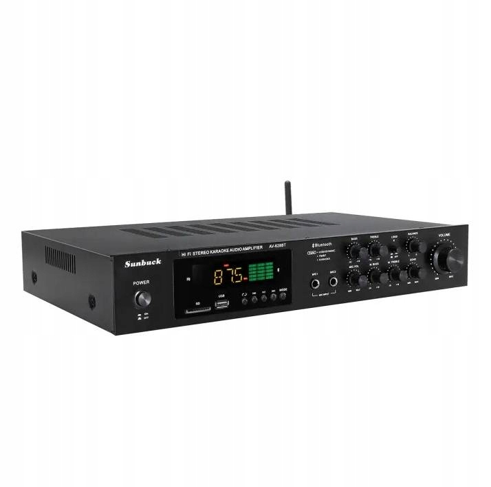 integrovaný zesilovač stereo přijímač AV-628BT zesilovač Bluetooth 4.2