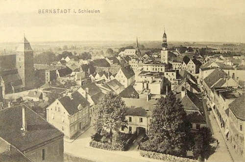 Bierutów panorama - Reprodukcja 12358