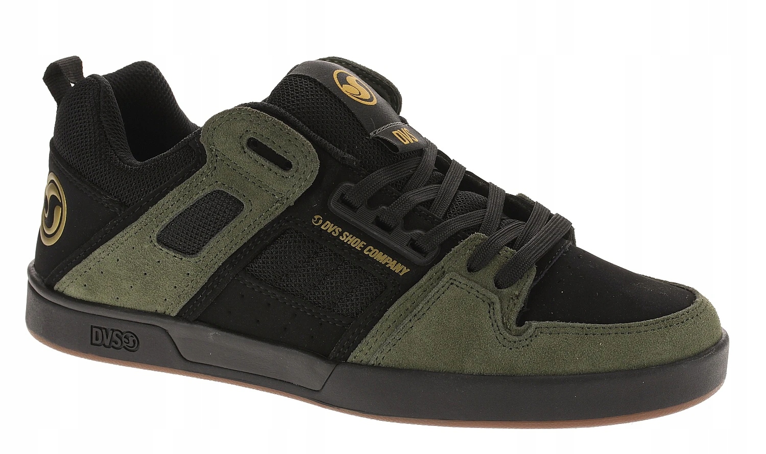 buty Dvs Comanche 2.0+ Black/Olive/Gold/Nubuck