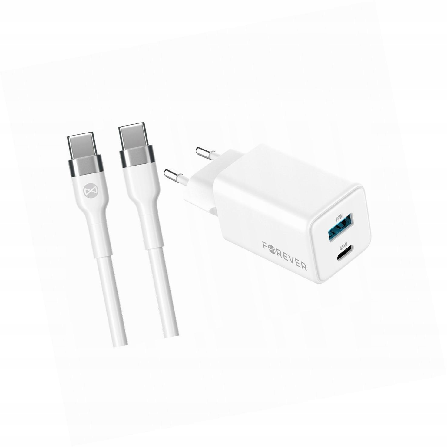 Szybka ładowarka GaN 45W Usb-c z kablem do Xiaomi Mi 11 Lite 5G Ne