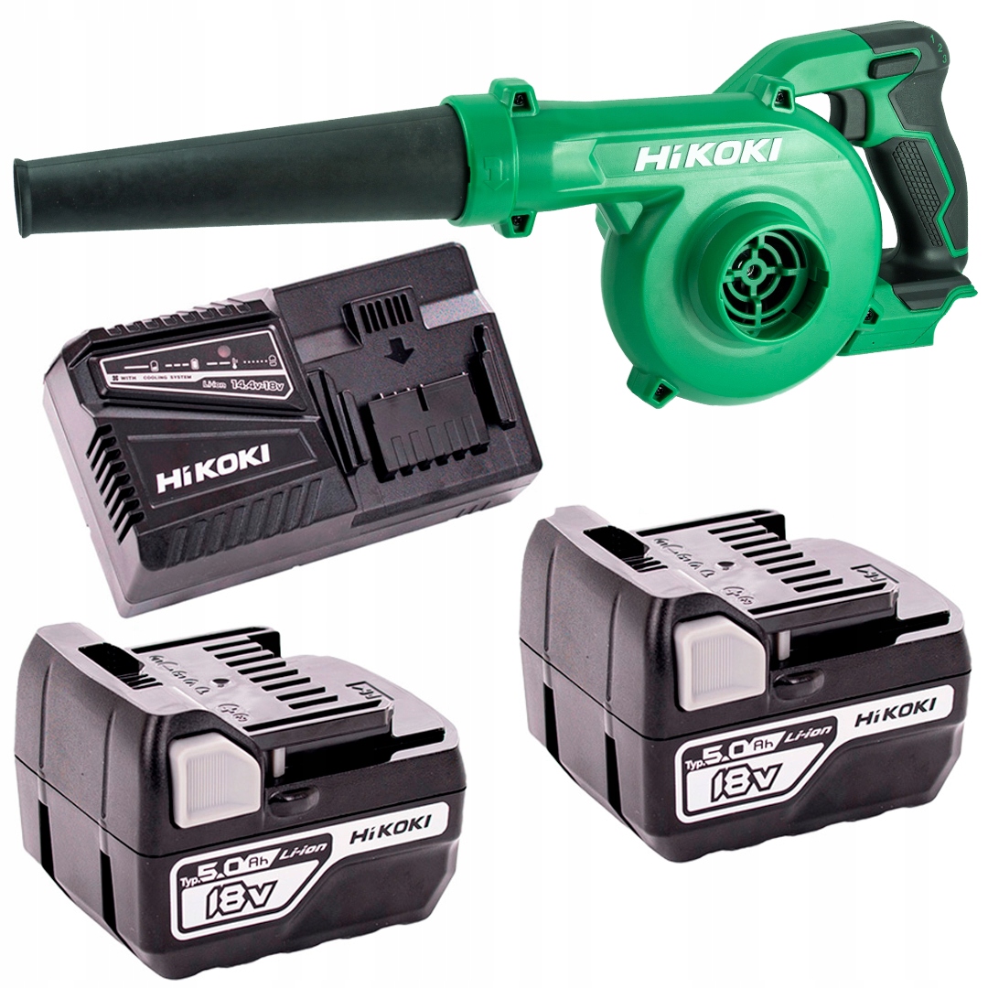 

Dmuchawa odkurzacz 18V 2x5Ah HiKOKI RB18DC Wpz