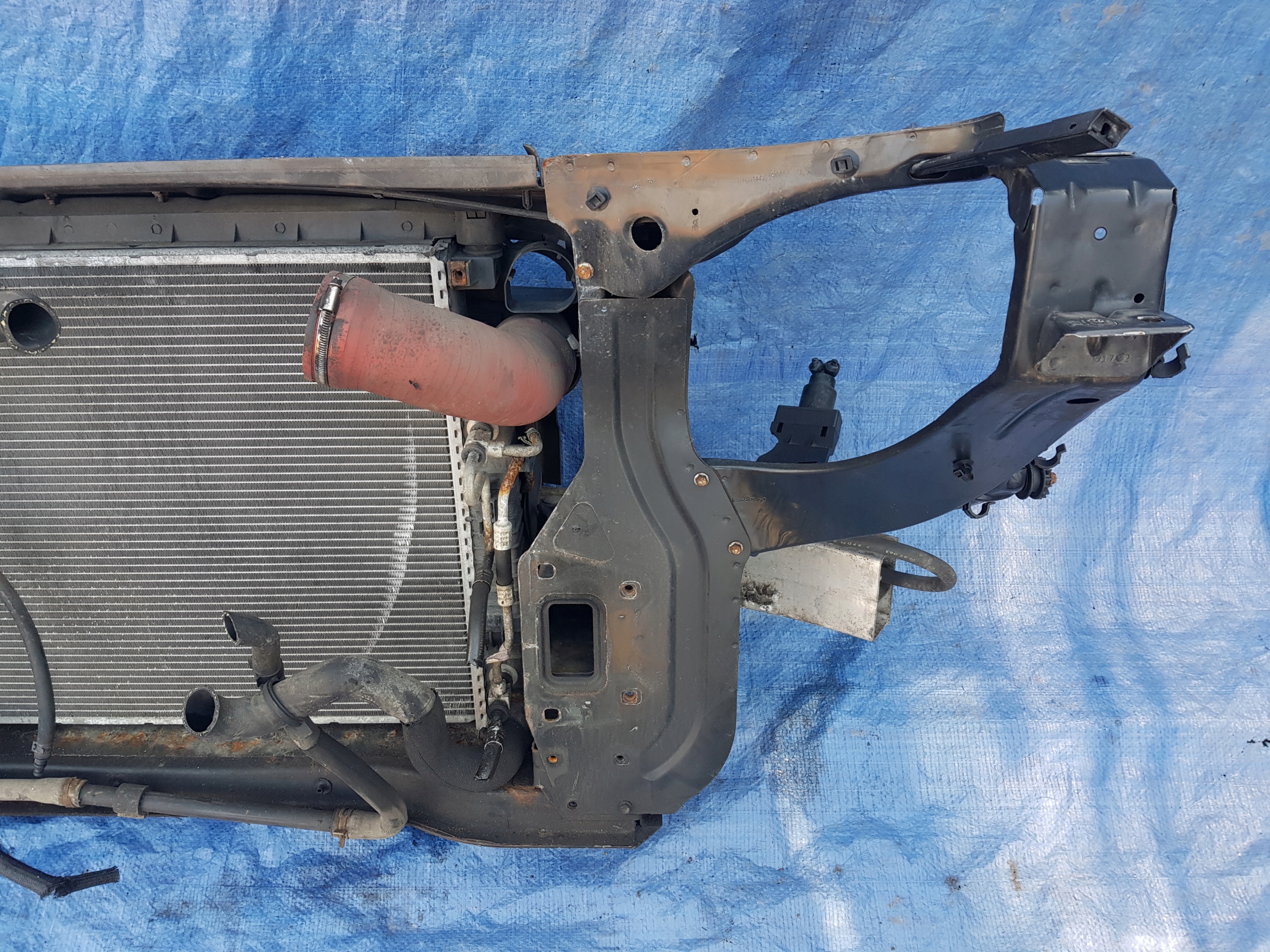 support panel for radiators radiator MERCEDES GL X164 4.0 4.2 CDI V8