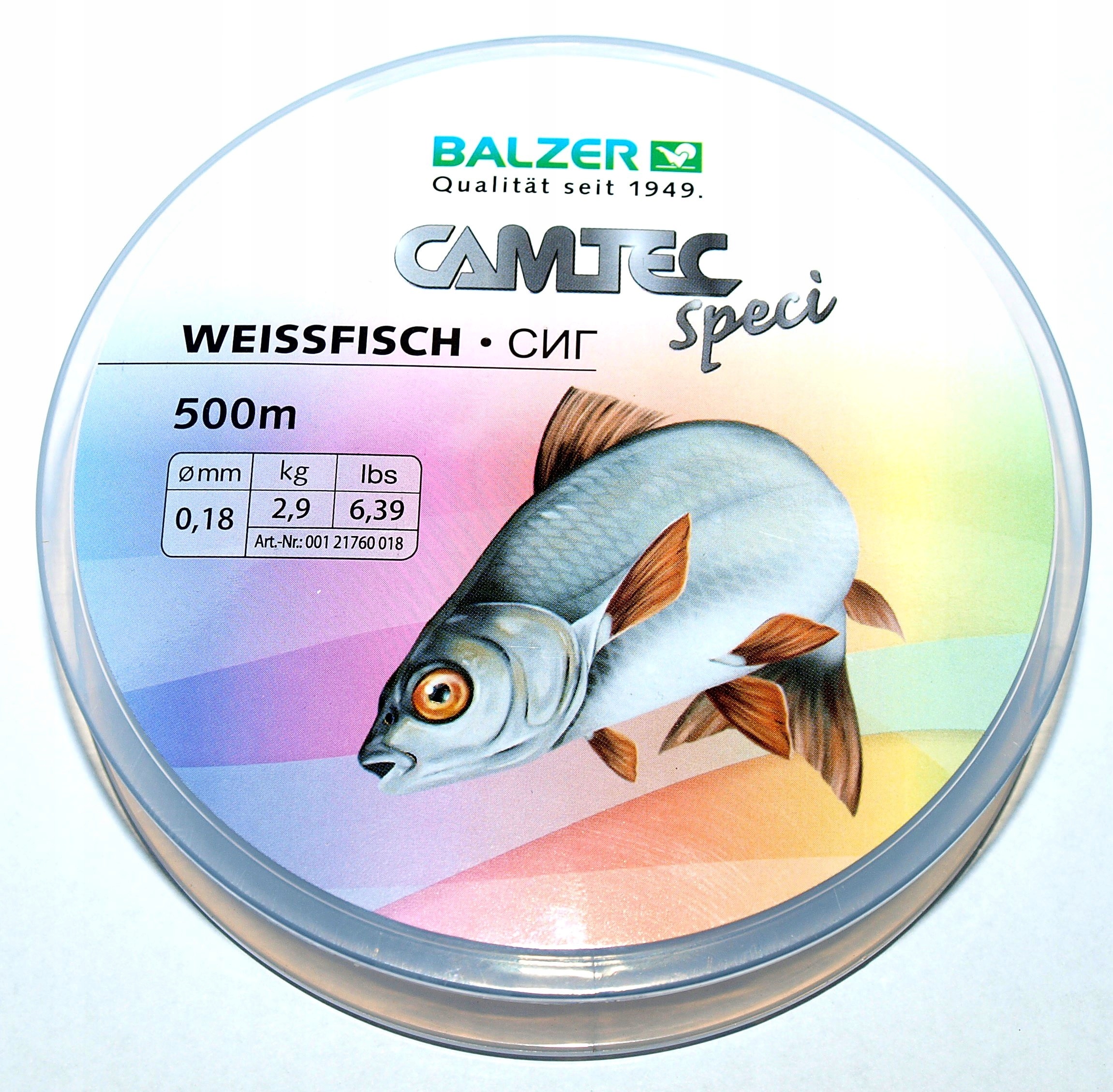 Żyłka Balzer Weissfisch płoć 0,18- 500m