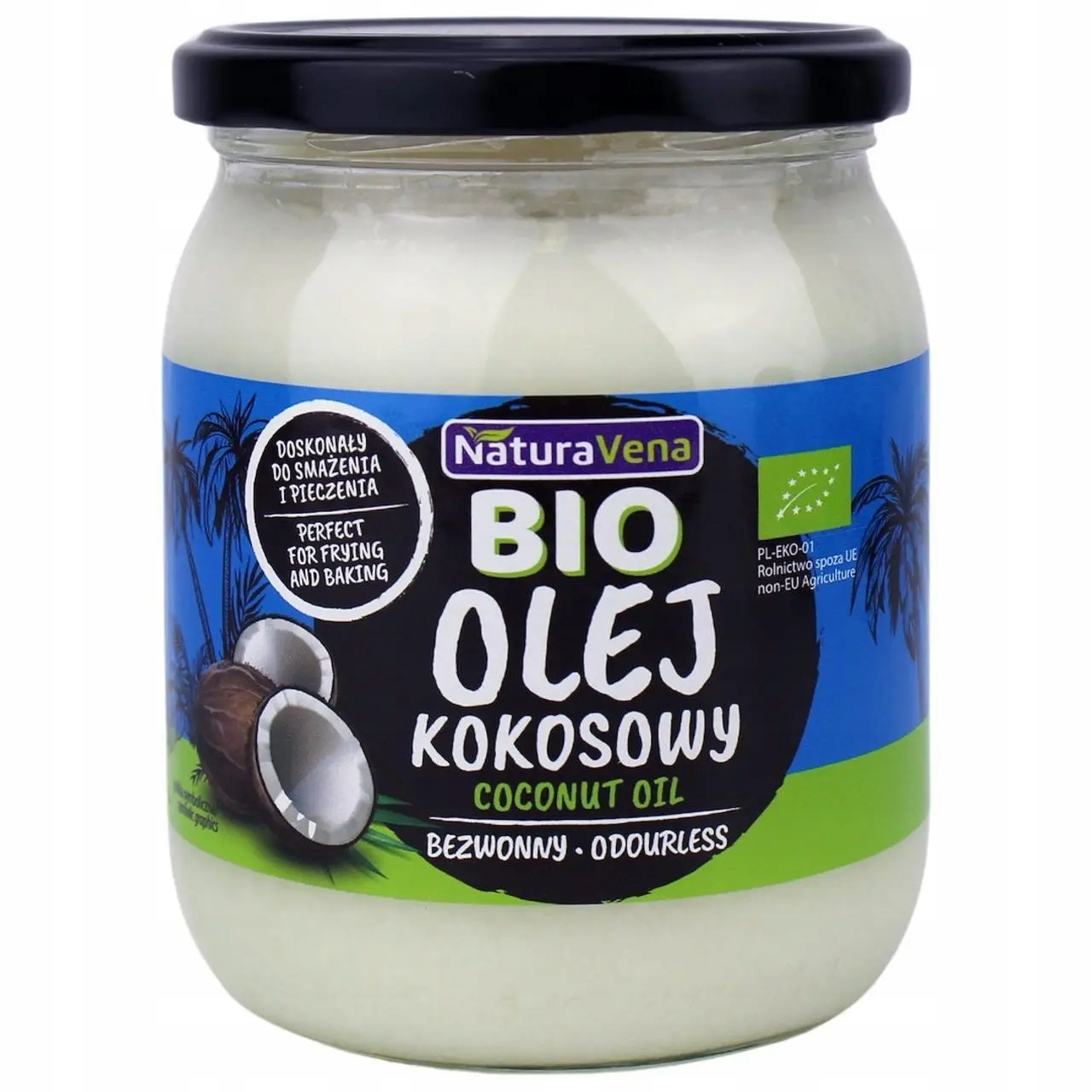 Kokosový Olej Bez Zápachu Bio 465 ml Naturavena