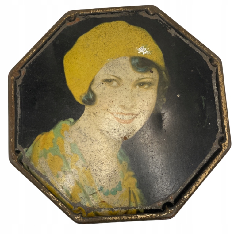 Metalowa Szkatułka cote d'or 1933r.