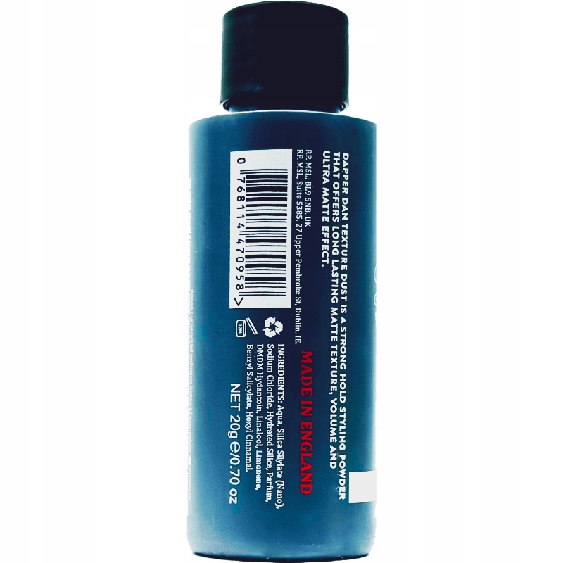 Dapper Dan - Ultra Matte Texture Dust - Puder do stylizacji włosów 20ml Linia Texture Dust