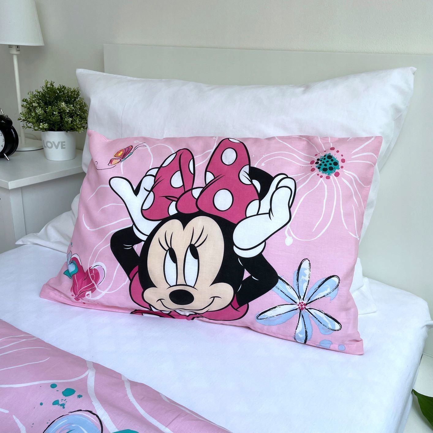 POŚCIEL 160x200 MYSZKA MIKI MICKEY MINI MINNIE Marka Jerry Fabrics