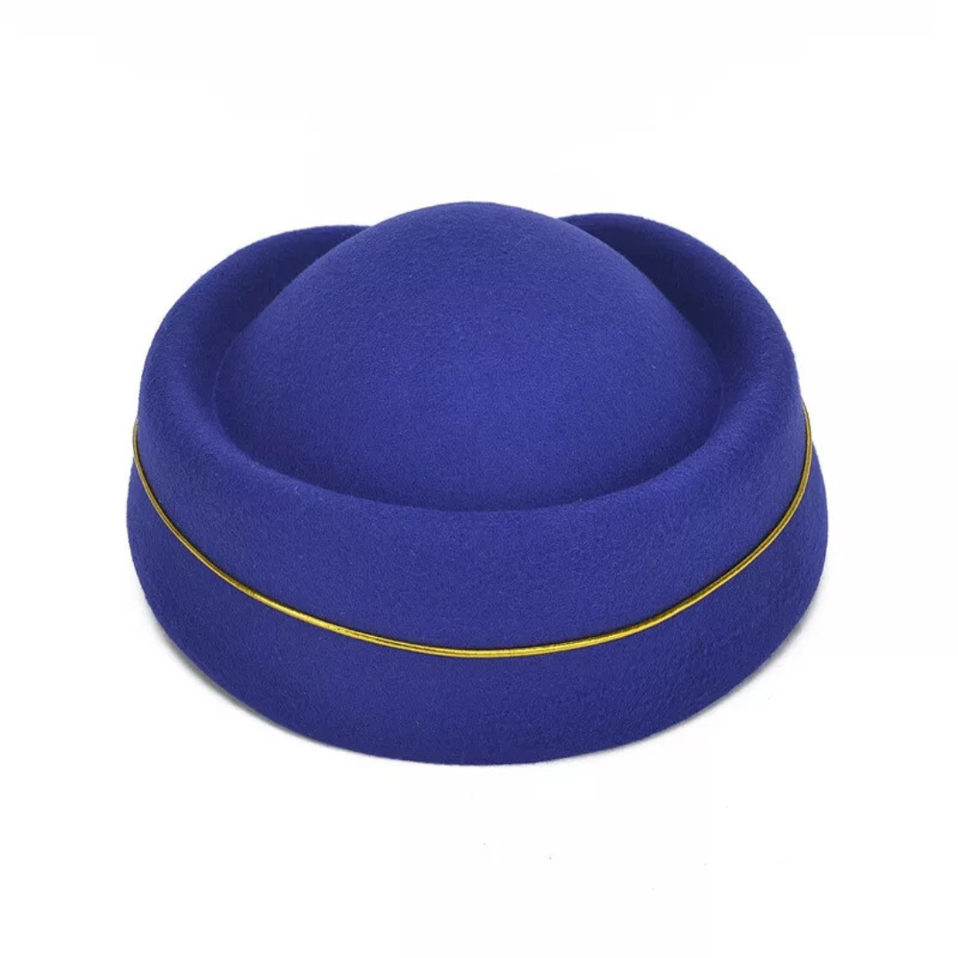 CZAPKA STEWARDESSY PILOTKA PRZEBRANIE STRÓJ KARNAWAŁ GRANATOWA Model CZAPKA STEWARDESSY GRANATOWA