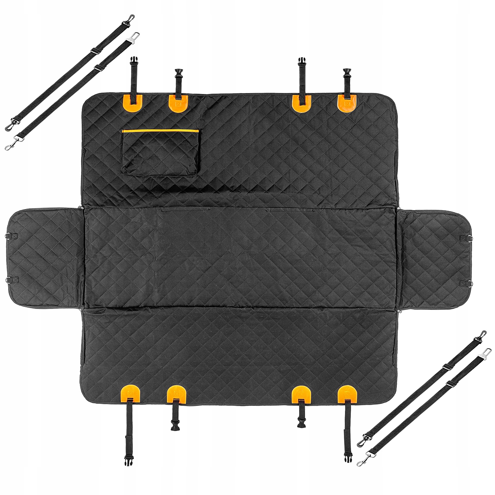 MATA DLA PSA AUTA SAMOCHODU POKROWIEC NA SIEDZENIE Z ZAMKIEM OCHRONNA PASY Producent inny