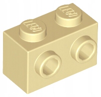 

Lego 11211 Klocek 1x2 2 piny piaskowy Nowy (1g)