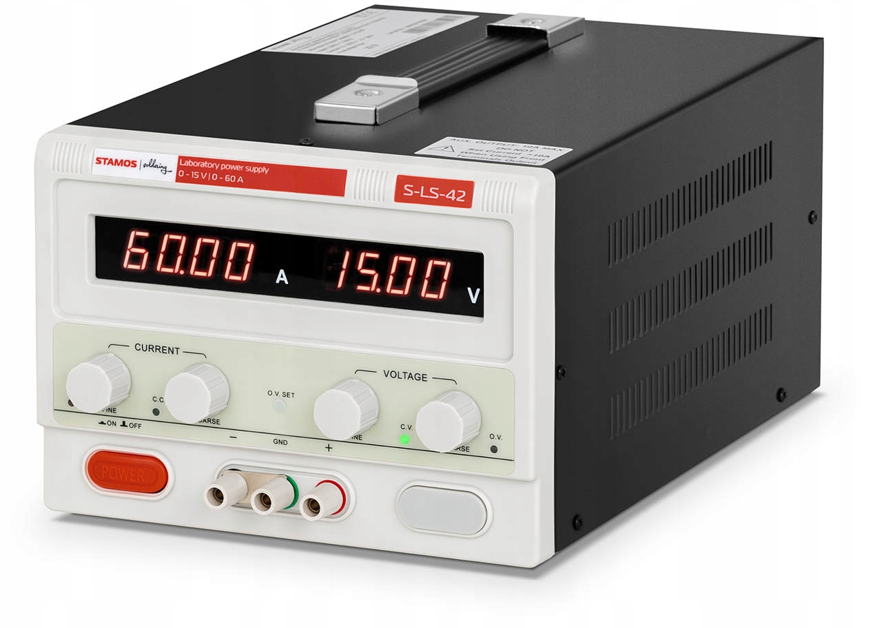 Laboratórny napájací zdroj Stamos Soldering S-LS-42 900 W 60-60 A 15-15 V