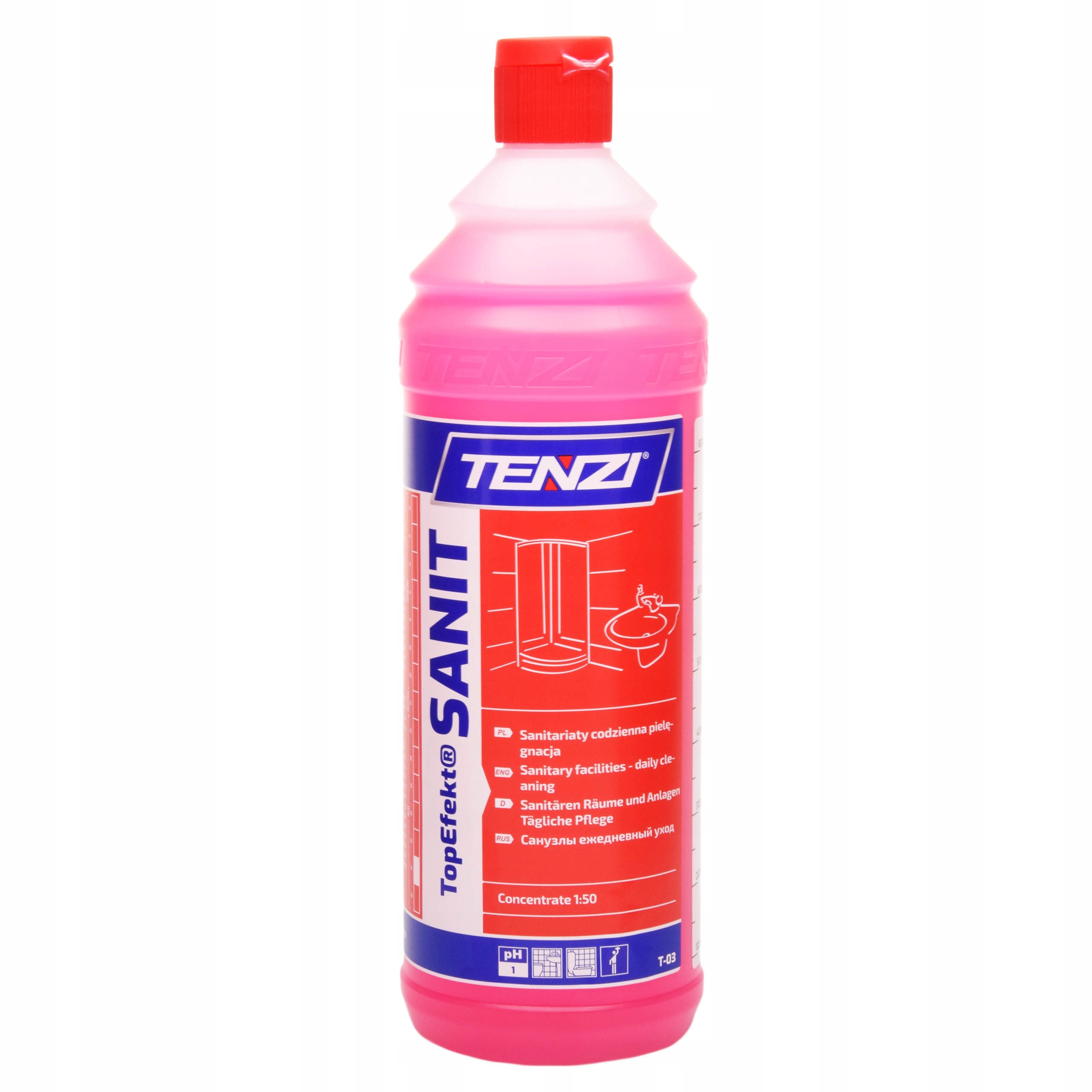 

Tenzi TopEfekt Sanit do mycia łazienek 1L